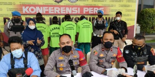 Konpres Narkoba Polres Lhokseumawe