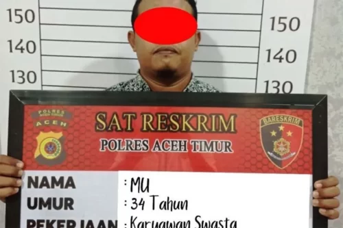 pelaku penipuan aceh timur jpg