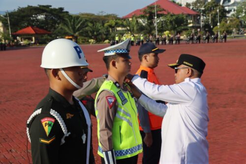 20240403 polda aceh gelar pasukan operasi ketupat seulawah 2024