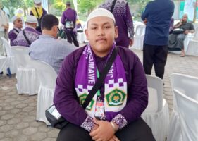 Jemaah haji termuda dari Aceh 2024 Muhammad Syauqi