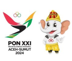 Logo dan Maskot PON XXI Aceh Sumut