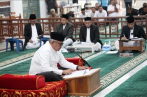 Uji baca quran cagub dan cawagub Aceh