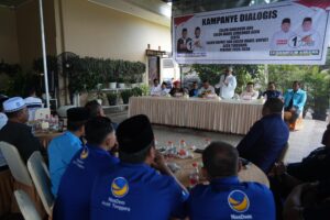 Kampanye dialogis Cagub Aceh Bustami di Aceh Tenggara, Rabu 16 Oktober 2024.