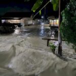 Kondisi banjir di salah satu desa Aceh Tenggara. (Foto dok. BPBA Aceh/mc aceh)