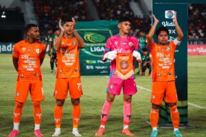 Skuad Persiraja Banda Aceh bersiap menghadapi PSPS Pekanbaru di laga perdana Babak Delapan Besar Liga 2. Foto: Media Persiraja