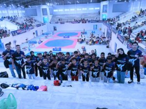 Tim Taekwondo Setda Aceh berhasil meraih juara umum III dalam ajang Taekwondo Aceh Students Championship 2025 . Foto: Biro Adpim