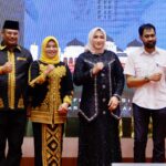 Gubernur Aceh, H. Muzakir Manaf Jamuan Makan Malam Sekaligus Lepas Sambut dengan Mantan Pj. Gubernur Aceh Periode 2024-2025 di Anjong Monmata, Banda Aceh, Rabu, 12/02/2025. Foto: Biro Adpim