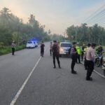 Polisi bubarkan aksi balap liar di Aceh Utara. Foto: Dok. Polres Lhokseumawe