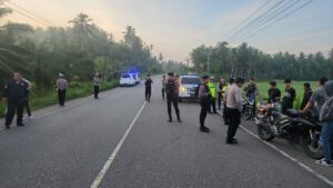 Polisi bubarkan aksi balap liar di Aceh Utara. Foto: Dok. Polres Lhokseumawe