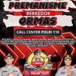 Flyer tolak aksi Premanisme Berkedok Ormas (Foto: dok. Polres Lhokseumawe).